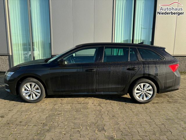 Skoda Octavia Combi Essence 1.5 TSI ACT 150PS, 5 JAHRE GARANTIE, Climatronic, Parksensoren hinten, Sitzheizung, LED-Scheinwerfer, Radio 10" + Wireless Smartlink, Tempomat, Lederlenkrad, Dachreling 