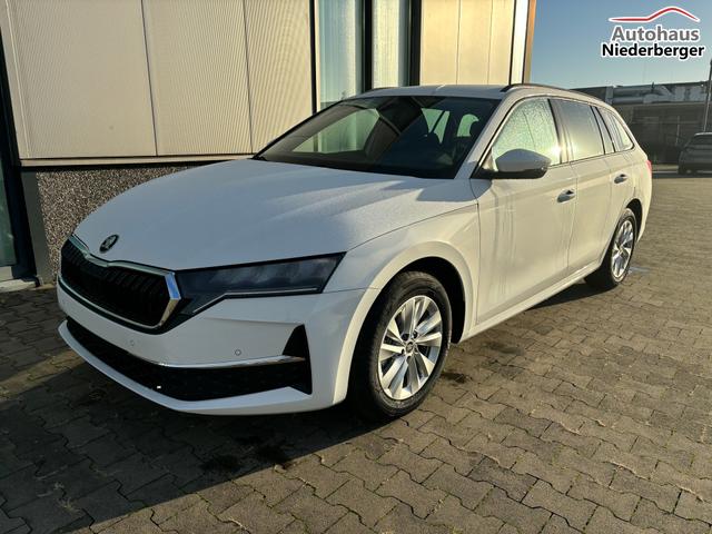 Skoda Octavia Combi Essence 1.5 TSI ACT 150PS, 5 JAHRE GARANTIE, Climatronic, Parksensoren hinten, Sitzheizung, LED-Scheinwerfer, Radio 10" + Wireless Smartlink, Tempomat, Lederlenkrad, Dachreling 