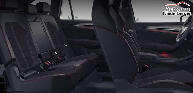 Skoda Kodiaq RS Angebot f. Menschen mit Behinderung 50%! 2.0 TSI 265PS DSG 4x4, Metallic/Stahl-Grau, 20"Alu, DCC, Beheizte Frontscheibe, Elektr. Heckklappe, Navi 13", CANTON, MATRIX-LED, HEAD-UP, Kessy, Alarm, Parksensoren, Panorama-Kamera, Sitzheizung vo/hi 