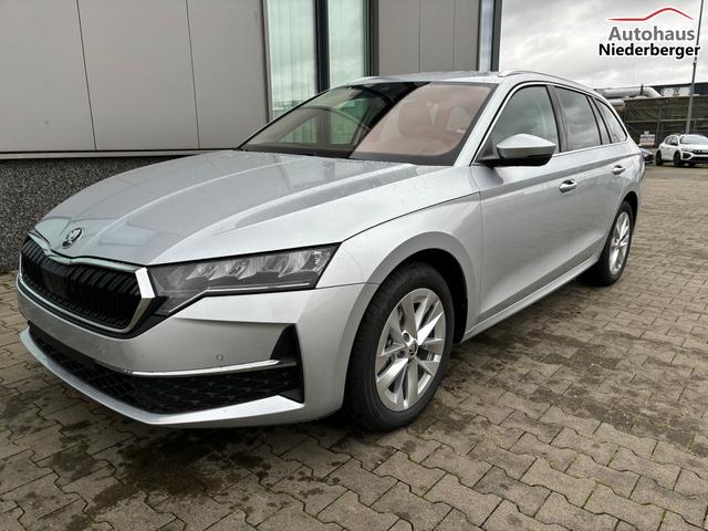 Skoda Octavia Combi Essence 1.5 TSI ACT 150PS, 5 JAHRE GARANTIE, Climatronic, Parksensoren hinten, Sitzheizung, LED-Scheinwerfer, Radio 10" + Wireless Smartlink, Tempomat, Lederlenkrad, Dachreling 
