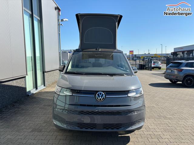Volkswagen T7 California Ocean 2.0 TDI 150PS DSG, 16" Alu, ELEKTRISCHES Aufstelldach, Privacy-Glas, Climatronic, KÜCHE, Standheizung + FB, Sitzheizung, Park Assist, Parksensoren v/h, Kamera, IQ Light LED-MATRIX, Markise, Side ACC, Ganzjahresreifen, Radio 10" App-Connect 
