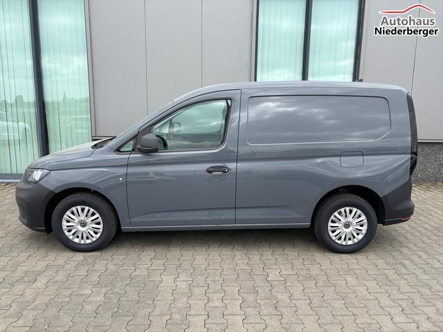 Volkswagen Caddy Cargo 2.0 TDI 102PS, Pure-Grey, Klima, Parksensoren hinten, Reserverad, Kunststoffbodenbelag Fahrer-/Fahrgastraum, Ganzjahresreifen, Radio 10" + Wireless App-Connect, Tempomat, Hecktüren, Schiebetür rechts 
