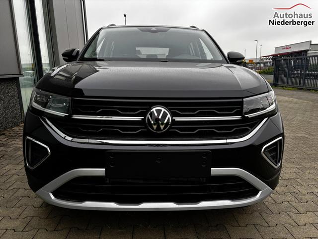 Volkswagen T-Cross LIFE 1.5 TSI 150PS DSG/AUTOMATIK, Deep-Black-Metallic, Parksensoren v/h, R&uuml;ckfahrkamera, Privacy-Glas, Sitzheizung, Climatronic, IQ LIGHT MATRIX-LED, Radio Ready2Discover+App-Connect, 17" Alu, KEYLESS, Lendenwirbelst&uuml;tze, M-Lederlenkrad, Dachreling 