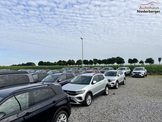 Volkswagen T-Cross R-Line Limited 1.0 TSI 115PS, 5 JAHRE GARANTIE, CLIMATRONIC, SITZHEIZUNG, Grau Metallic, 18" Alu, MATRIX-LED, Adaptiver Tempomat ACC, Parksensoren, Rückfahrkamera, Keyless, Abgedunkelte Scheiben, Radio "Ready2Discover" + App-Connect, M-Lederlenkrad, Side Assist 