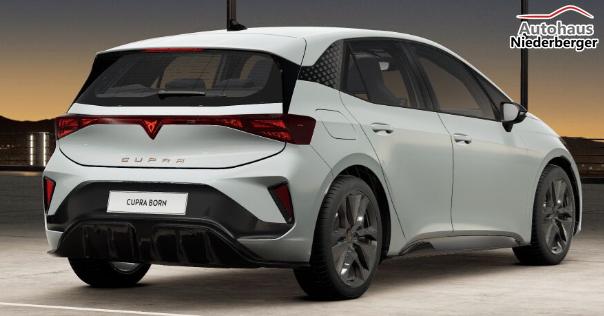 Cupra Born Plus NEUWAGEN OHNE TAGESZULASSUNG (BAFA-F&Auml;HIG) 5 Jahre Garantie, 19" Alu, Climatronic, Parksensoren vo/hi, ACC Adaptiver Tempomat, Media System 12,9" + Full-Link, Vorbereitung AHK, LED-Scheinwerfer, Blind Spot Sensor 