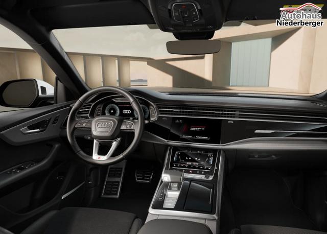 Audi Q8 S line TFSIe 394 2xS 22Z Laser Tour Pano Stadt 