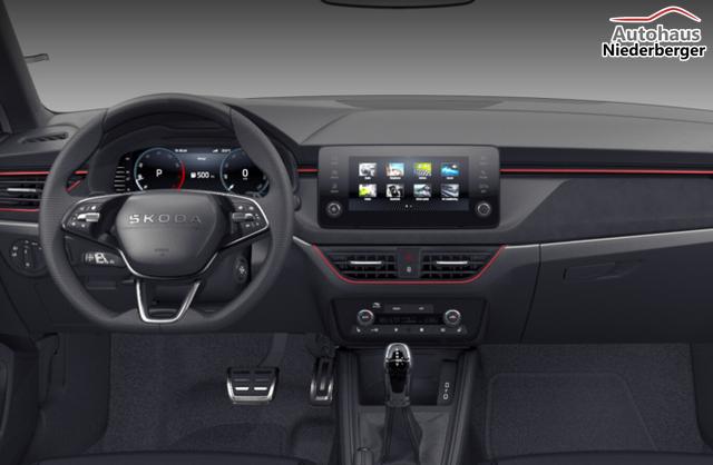 Skoda Scala Selection DSG Dynamic ACC SideA Kam Kessy SHZ SunS 
