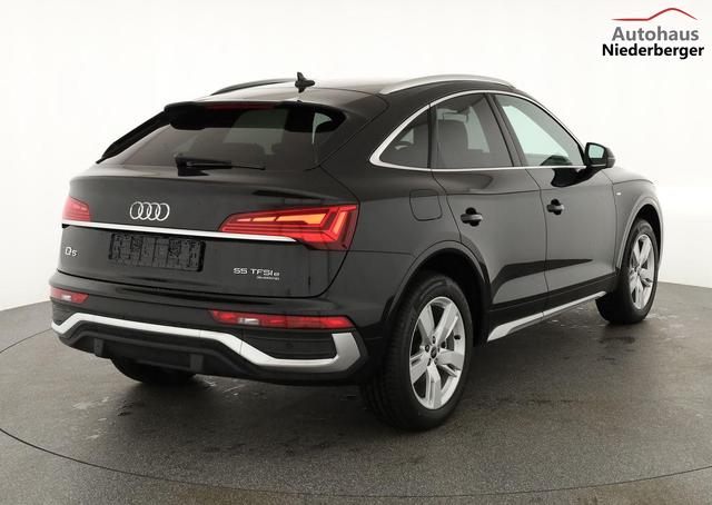 Audi Q5 Sportback 55 TFSI e quattro S line TFSIe S-LINE, AHK, 19-Zoll, Teilleder 