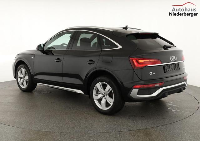 Audi Q5 Sportback 55 TFSI e quattro S line TFSIe S-LINE, AHK, 19-Zoll, Teilleder 