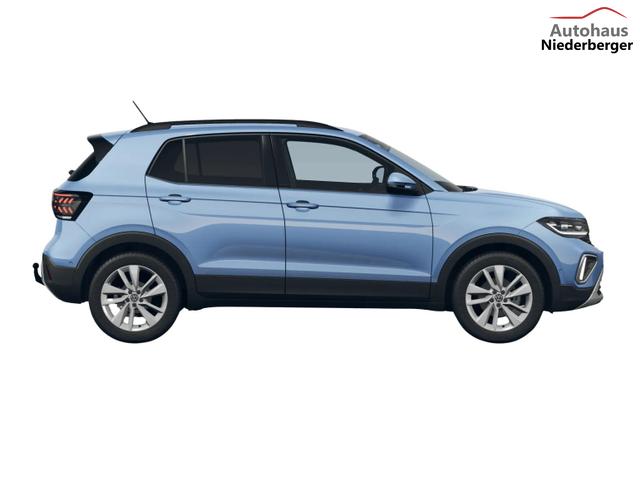 Volkswagen T-Cross LIFE 115PS DSG AHK+Navi+Matrix+Kamera+Parklenk+Alu17+App-Connect 
