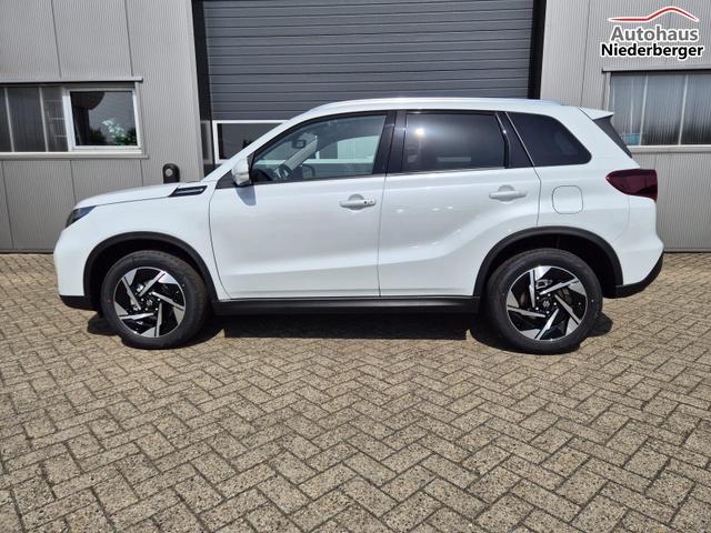 Suzuki Vitara 1.4 Boosterjet 129PS Hybrid Comfort+ Teilleder Navi Klimaautomatik Sitzheizung ACC PDC v+h Rückf.Kamera Suzuki-Radio Apple CarPlay Android Auto Touchscreen 2xKeyless 17-LM 