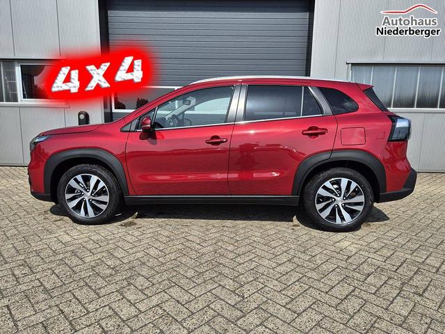 Suzuki S-Cross Comfort+ 110PS MHEV 4x4 ALLGRIP 1.4 Boosterjet Teilleder Navi Klimaautomatik Sitzheizung ACC PDC v+h 4x Kamera Suzuki-Radio Apple CarPlay Android Auto Touchscreen 2xKeyless 17-LM 
