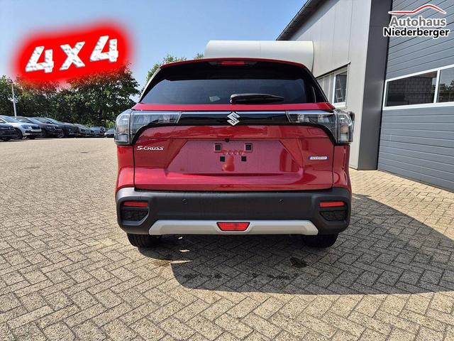 Suzuki S-Cross Comfort+ 110PS MHEV 4x4 ALLGRIP 1.4 Boosterjet Teilleder Navi Klimaautomatik Sitzheizung ACC PDC v+h 4x Kamera Suzuki-Radio Apple CarPlay Android Auto Touchscreen 2xKeyless 17-LM 