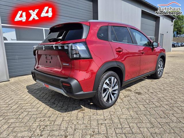 Suzuki S-Cross Comfort+ 110PS MHEV 4x4 ALLGRIP 1.4 Boosterjet Teilleder Navi Klimaautomatik Sitzheizung ACC PDC v+h 4x Kamera Suzuki-Radio Apple CarPlay Android Auto Touchscreen 2xKeyless 17-LM 