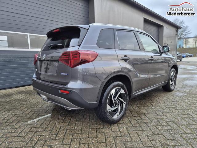 Suzuki Vitara Comfort+ 110PS Automatik MHEV 4x4 ALLGRIP 1.4 Boosterjet Allrad Teilleder Navi Klimaautomatik Sitzheizung ACC PDC v+h Rückf.Kamera Suzuki-Radio Apple CarPlay Android Auto Touchscreen 2xKeyless 17-LM 