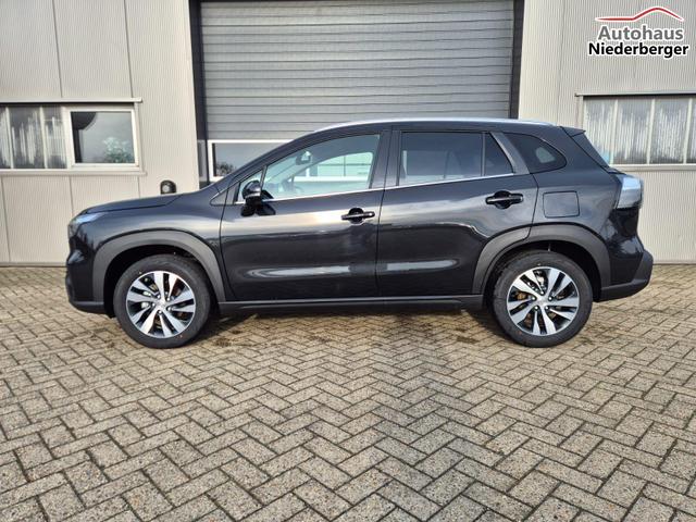 Suzuki S-Cross Comfort+ 110PS MHEV 4x4 ALLGRIP 1.4 Boosterjet Teilleder Navi Klimaautomatik Sitzheizung ACC PDC v+h 4x Kamera Suzuki-Radio Apple CarPlay Android Auto Touchscreen 2xKeyless 17-LM 