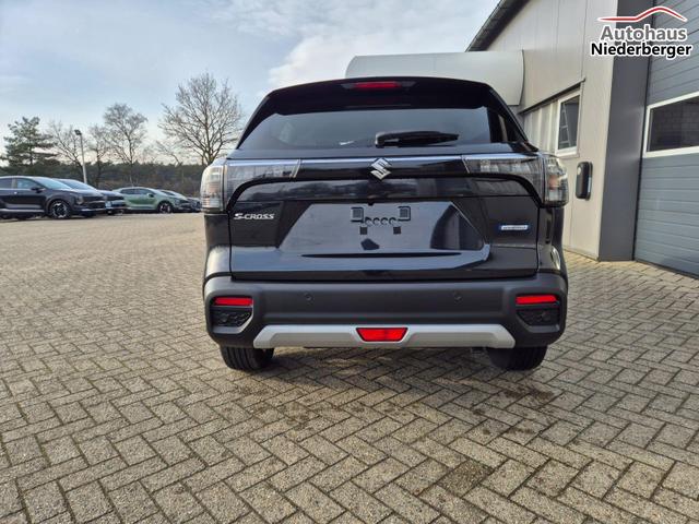 Suzuki S-Cross Comfort+ 110PS MHEV 4x4 ALLGRIP 1.4 Boosterjet Teilleder Navi Klimaautomatik Sitzheizung ACC PDC v+h 4x Kamera Suzuki-Radio Apple CarPlay Android Auto Touchscreen 2xKeyless 17-LM 