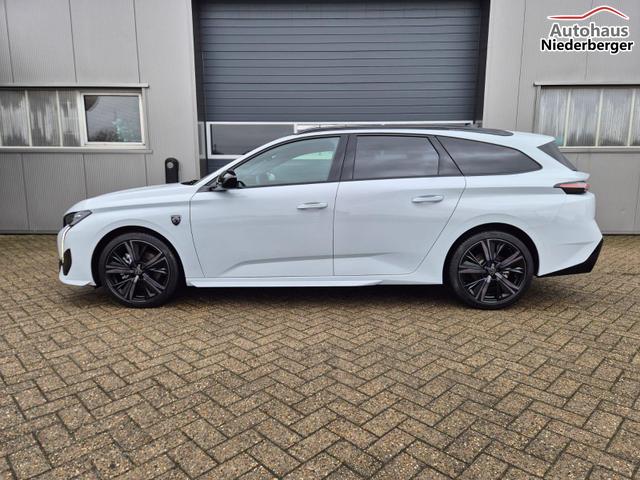 Peugeot 308 SW GT Exclusive 1.2 Hybrid 145PS Automatik Matrix-LED elektr. PanoDach Heckklappe Sitzheizung Lenkradheizung Navi 10" HD-Touchscreen wireless Apple CarPlay + Android Auto FOCAL-System 2x Keyless ACC 4x Kamera PDC v+h 18"LM 