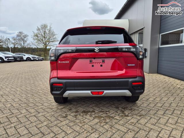 Suzuki S-Cross Comfort+ 110PS Automatik MHEV 1.4 Boosterjet Teilleder Navi Klimaautomatik Sitzheizung ACC PDC v+h 4x Kamera Suzuki-Radio Apple CarPlay Android Auto Touchscreen 2xKeyless 17-LM 