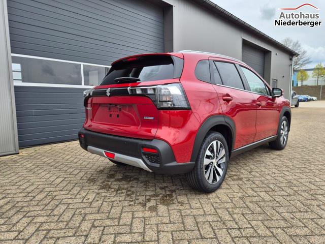 Suzuki S-Cross Comfort+ 110PS Automatik MHEV 1.4 Boosterjet Teilleder Navi Klimaautomatik Sitzheizung ACC PDC v+h 4x Kamera Suzuki-Radio Apple CarPlay Android Auto Touchscreen 2xKeyless 17-LM 
