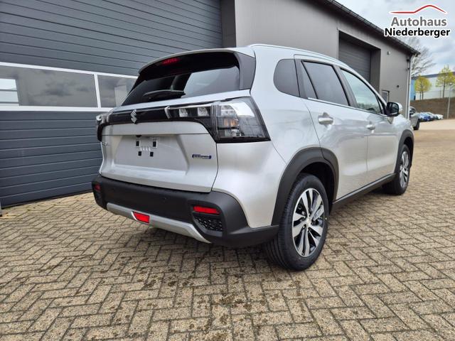 Suzuki S-Cross Comfort+ 110PS MHEV 4x4 ALLGRIP 1.4 Boosterjet Teilleder Navi Klimaautomatik Sitzheizung ACC PDC v+h 4x Kamera Suzuki-Radio Apple CarPlay Android Auto Touchscreen 2xKeyless 17-LM 