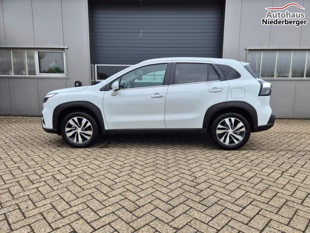Suzuki S-Cross Comfort+ 110PS MHEV 4x4 ALLGRIP 1.4 Boosterjet Teilleder Navi Klimaautomatik Sitzheizung ACC PDC v+h 4x Kamera Suzuki-Radio Apple CarPlay Android Auto Touchscreen 2xKeyless 17-LM 