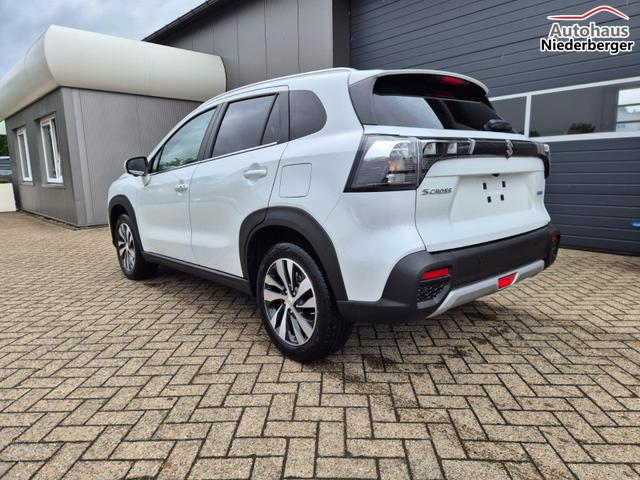 Suzuki S-Cross Comfort+ 110PS MHEV 4x4 ALLGRIP 1.4 Boosterjet Teilleder Navi Klimaautomatik Sitzheizung ACC PDC v+h 4x Kamera Suzuki-Radio Apple CarPlay Android Auto Touchscreen 2xKeyless 17-LM 