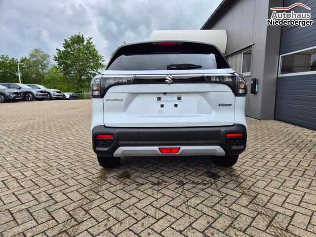 Suzuki S-Cross Comfort+ 110PS MHEV 4x4 ALLGRIP 1.4 Boosterjet Teilleder Navi Klimaautomatik Sitzheizung ACC PDC v+h 4x Kamera Suzuki-Radio Apple CarPlay Android Auto Touchscreen 2xKeyless 17-LM 