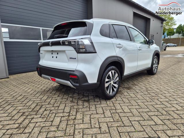 Suzuki S-Cross Comfort+ 110PS MHEV 4x4 ALLGRIP 1.4 Boosterjet Teilleder Navi Klimaautomatik Sitzheizung ACC PDC v+h 4x Kamera Suzuki-Radio Apple CarPlay Android Auto Touchscreen 2xKeyless 17-LM 