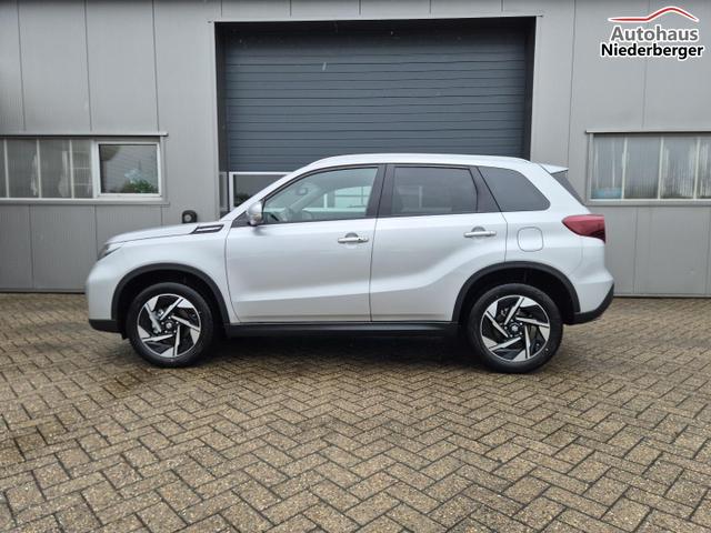 Suzuki Vitara Comfort+ 110PS MHEV 4x4 ALLGRIP 1.4 Boosterjet Allrad Teilleder mit Alcantara Navi Klimaautomatik Sitzheizung ACC PDC v+h R&uuml;ckf.Kamera Suzuki-Radio Apple CarPlay Android Auto Touchscreen 2xKeyless 17-LM 