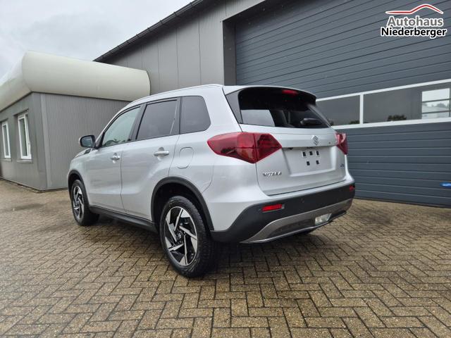 Suzuki Vitara Comfort+ 110PS MHEV 4x4 ALLGRIP 1.4 Boosterjet Allrad Teilleder mit Alcantara Navi Klimaautomatik Sitzheizung ACC PDC v+h R&uuml;ckf.Kamera Suzuki-Radio Apple CarPlay Android Auto Touchscreen 2xKeyless 17-LM 