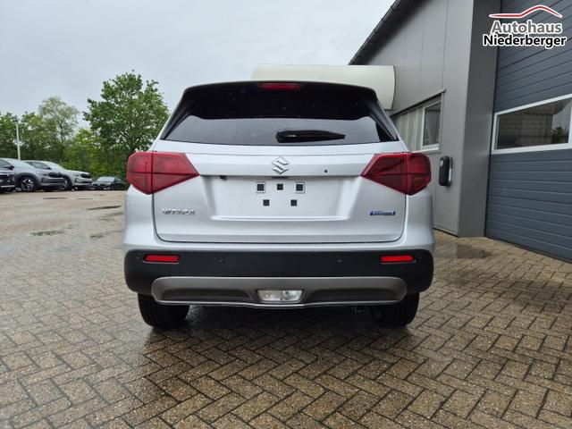 Suzuki Vitara Comfort+ 110PS MHEV 4x4 ALLGRIP 1.4 Boosterjet Allrad Teilleder mit Alcantara Navi Klimaautomatik Sitzheizung ACC PDC v+h R&uuml;ckf.Kamera Suzuki-Radio Apple CarPlay Android Auto Touchscreen 2xKeyless 17-LM 