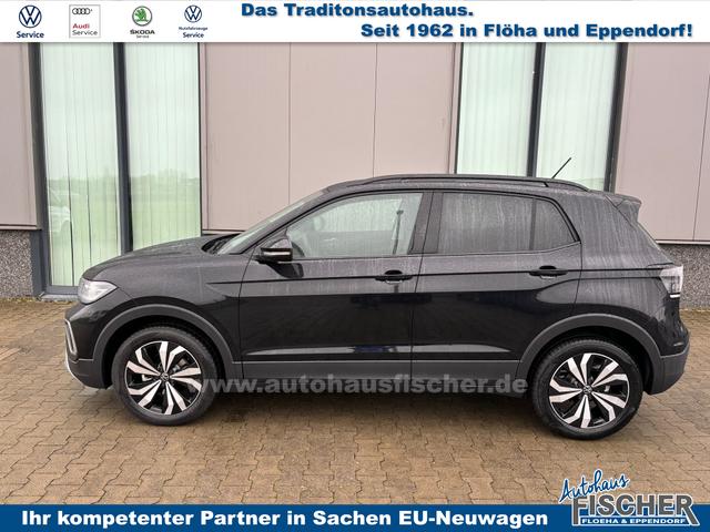 Volkswagen T-Cross Limited 1.0 TSI 95PS, 17"Alu, Rückfahrkamera, Keyless Access, Abgedunkelte Scheiben, Sicht-Paket, Metallic, Parksensoren vo/hi, LED-Scheinwerfer, Radio Composition 8", App-Connect, Klima, M-Lederlenkrad, Digitales Cockpit, Dachreling 