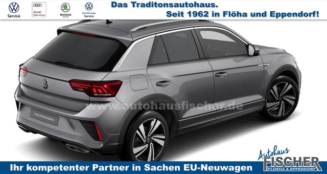 Volkswagen T-Roc Limited 1.5 TSI ACT 150PS, 17" ALU, METALLIC, RÜCKFAHRKAMERA, KEYLESS, ABGEDUNKELTE SCHEIBEN, KLIMA, RADIO COMPOSITION, APP-CONNECT, DIG. COCKPIT, LED, ACC, MUFU-LEDERLENKRAD, PARK ASSIST inkl. PARKSENSOREN 