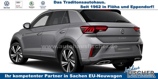 Volkswagen T-Roc Limited 1.5 TSI ACT 150PS, 17" ALU, METALLIC, RÜCKFAHRKAMERA, KEYLESS, ABGEDUNKELTE SCHEIBEN, KLIMA, RADIO COMPOSITION, APP-CONNECT, DIG. COCKPIT, LED, ACC, MUFU-LEDERLENKRAD, PARK ASSIST inkl. PARKSENSOREN 