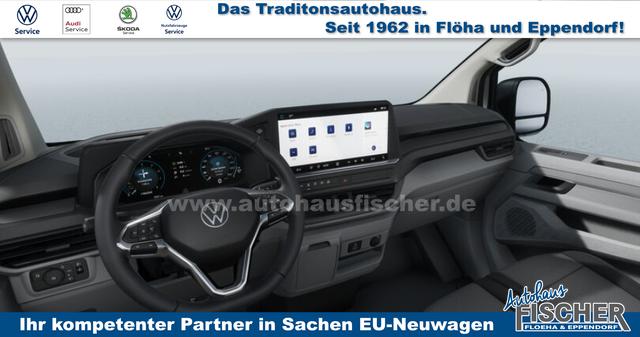 Volkswagen T7 Kastenwagen Transporter LIEFERUNG KOSTENLOS! 2.0 TDI 170PS AUTOMATIK LANG, Schwarz, HECKFLÜGELTÜREN, 2-Zonen-Klimautomatik, M-Lederlenkrad, Anhängerkupplung, Parksensoren vorn/hinten, Rückfahrkamera, Frontscheibe beheizbar, Ganzjahresreifen, Sitzpaket 46 (inkl. Sitzheizung), Reserverad, 70l Tank 