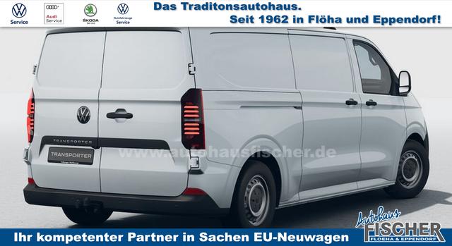 Volkswagen T7 Kastenwagen Transporter LIEFERUNG KOSTENLOS! 2.0 TDI 170PS AUTOMATIK LANG, Weiß, HECKFLÜGELTÜREN, 2-Zonen-Klimautomatik, M-Lederlenkrad, Anhängerkupplung, Parksensoren vorn/hinten, Rückfahrkamera, Frontscheibe beheizbar, Ganzjahresreifen, Sitzpaket 46 (inkl. Sitzheizung), Reserverad, 70l Tank 
