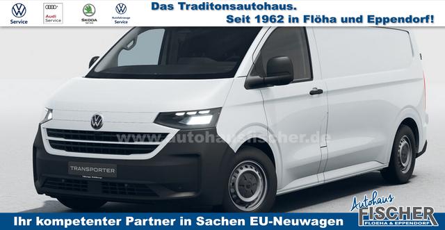 Volkswagen T7 Kastenwagen - Transporter LIEFERUNG KOSTENLOS! 2.0 TDI 170PS AUTOMATIK LANG, Weiß, HECKFLÜGELTÜREN, 2-Zonen-Klimautomatik, M-Lederlenkrad, Anhängerkupplung, Parksensoren vorn/hinten, Rückfahrkamera, Frontscheibe beheizbar, Ganzjahresreifen, Sitzpaket 46 (inkl. Sitzheizung), Reserverad, 70l Tank
