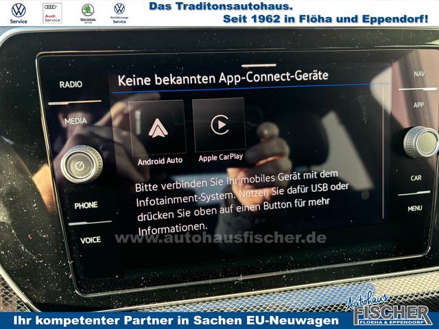 Volkswagen T-Cross LIFE 1.0 TSI 95PS, 16" Alu, Parksensoren vo/hi, LED-Scheinwerfer, Radio Composition 8", App-Connect, Klima, M-Lederlenkrad, Digitales Cockpit, Müdigkeitserkennung, Verkehrszeichenerkennung, Dachreling, Lane Assist, Armlehne vorn 