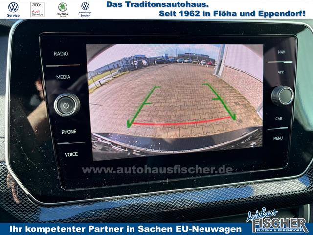 Volkswagen T-Cross LIFE 1.0 TSI 95PS, 16" Alu, Parksensoren vo/hi, LED-Scheinwerfer, Radio Composition 8", App-Connect, Klima, M-Lederlenkrad, Digitales Cockpit, Müdigkeitserkennung, Verkehrszeichenerkennung, Dachreling, Lane Assist, Armlehne vorn 