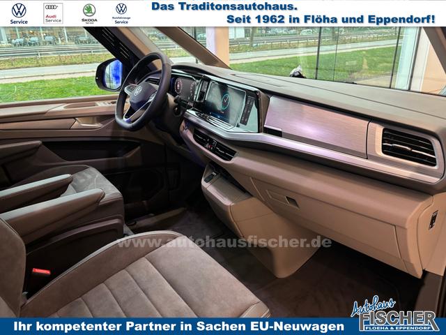 Volkswagen T7 California Beach Camper 1.5 eHybrid (Plug-In-Hybrid) 245PS ALLRAD DSG (AUTOMATIK), 17" Alu, Mini-Küche, Privacy-Glas, Aufstelldach, Klimaanlage, Parksensoren vorne und hinten, Digital Cockpit Pro, Radio Ready2Discover 10" + Wireless App-Connect, Tempomat, LED-Scheinwerfer, M-Le 
