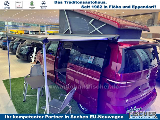 Volkswagen T7 California Beach Camper 1.5 eHybrid (Plug-In-Hybrid) 245PS ALLRAD DSG (AUTOMATIK), 17" Alu, Mini-Küche, Privacy-Glas, Aufstelldach, Klimaanlage, Parksensoren vorne und hinten, Digital Cockpit Pro, Radio Ready2Discover 10" + Wireless App-Connect, Tempomat, LED-Scheinwerfer, M-Le 
