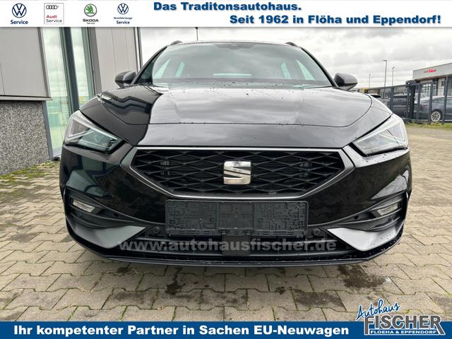 Seat Leon Sportstourer FR Max 1.5 TSI 150PS, 5 Jahre Garantie, 17" Alu, Winterpaket, Alarm, 3-Zonen-Climatronic, Abgedunkelte Scheiben, Park Assistent, Rückfahrkamera, Parksensoren vorn/hinten, Sportsitze, Media System PLUS 10,4"/Bluetooth + Full Link, Adaptiver Tempomat 
