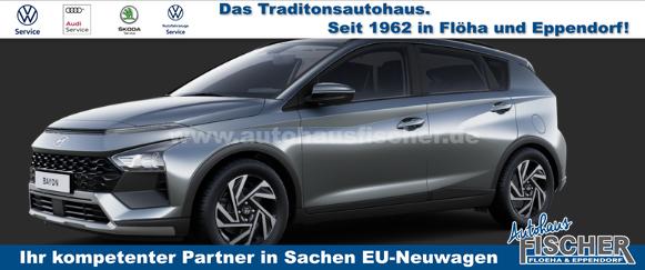 Hyundai BAYON - Edition 1.2i 79PS, 16" ALUFELGEN, NAVIGATIONSSYSTEM 10,25", Klimaanlage, Parksensoren hinten, Rückfahrkamera, Tempomat, Alarm, Dachreling, Lederlenkrad, Reserverad, Armlehne vorne, ZV mit Fernbedienung