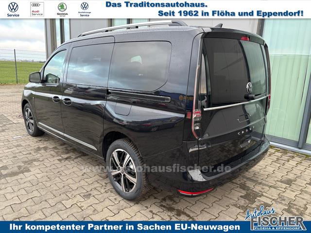 Volkswagen Caddy Basis 1.5 TSI 115PS DSG (AUTOMATIK) MAXI 7-Sitzer LANGER RADSTAND, Klimaanlage, Parksensoren hinten, Tempomat, Schiebetüre rechts und links, Heckklappe, Radio 10"/Bluetooth 
