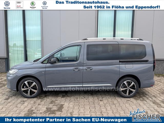 Volkswagen Caddy Basis 1.5 TSI 115PS DSG (AUTOMATIK) MAXI 7-Sitzer LANGER RADSTAND, Klimaanlage, Parksensoren hinten, Tempomat, Schiebetüre rechts und links, Heckklappe, Radio 10"/Bluetooth 