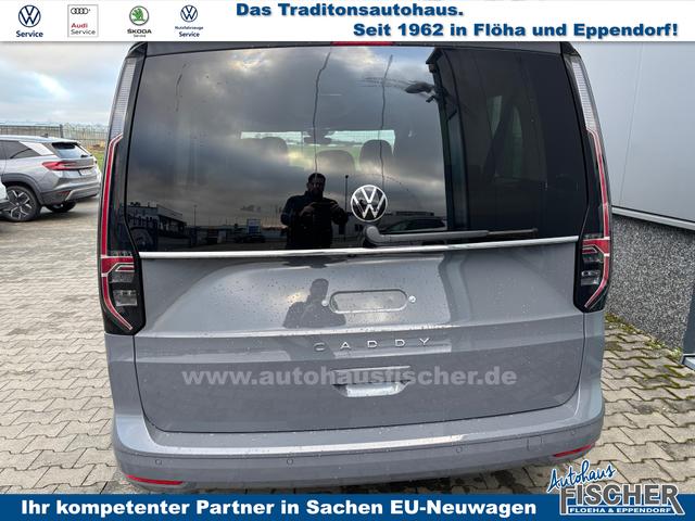 Volkswagen Caddy Basis 1.5 TSI 115PS DSG (AUTOMATIK) MAXI 7-Sitzer LANGER RADSTAND, Klimaanlage, Parksensoren hinten, Tempomat, Schiebetüre rechts und links, Heckklappe, Radio 10"/Bluetooth 