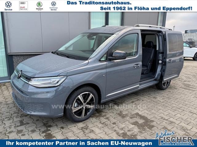 Volkswagen Caddy Basis 1.5 TSI 115PS DSG (AUTOMATIK) MAXI 7-Sitzer LANGER RADSTAND, Klimaanlage, Parksensoren hinten, Tempomat, Schiebetüre rechts und links, Heckklappe, Radio 10"/Bluetooth 