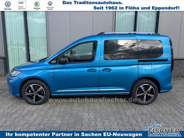 Volkswagen Caddy Basis 1.5 TSI 115PS DSG (AUTOMATIK) 5-Sitzer, Klimaanlage, Parksensoren hinten, Tempomat, Schiebetüre rechts und links, Heckklappe, Radio 10"/Bluetooth 