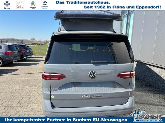 Volkswagen T7 California Beach Camper 1.5 eHybrid (Plug-In-Hybrid) 245PS ALLRAD DSG (AUTOMATIK), 17" Alu, Mini-Küche, Privacy-Glas, Aufstelldach, Klimaanlage, Parksensoren vorne und hinten, Digital Cockpit Pro, Radio Ready2Discover 10" + Wireless App-Connect, Tempomat, LED-Scheinwerfer, M-Le 